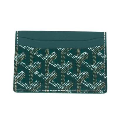 Goyard Card Holder Green