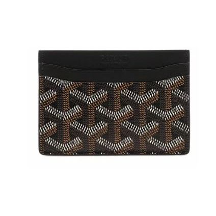 Goyard Card Holder Black