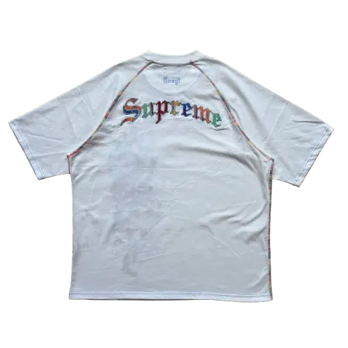 Supreme Coogi Raglan White Tee Hypelusitana