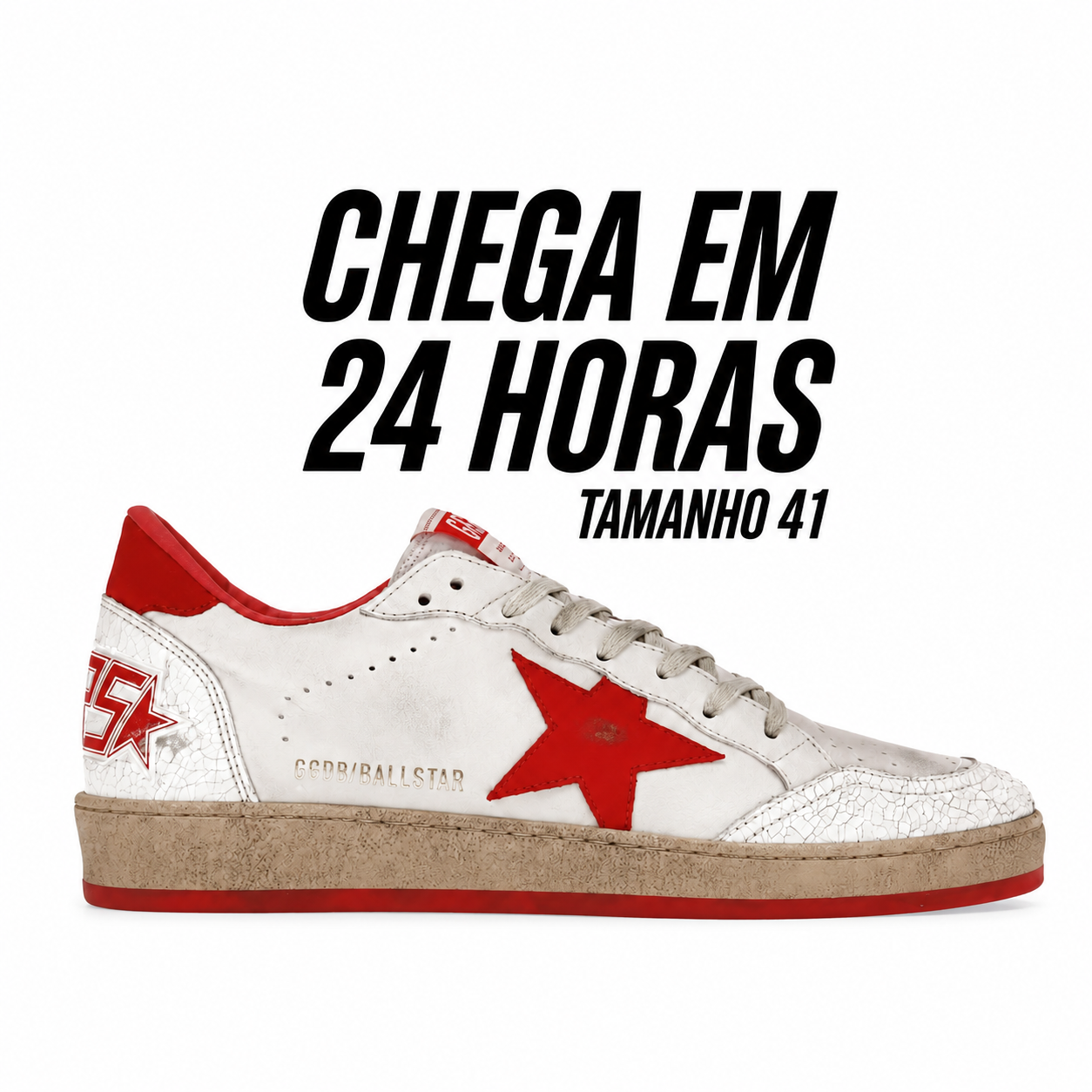 Golden Goose Ball Star Red