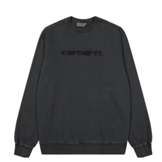 Sudadera Carhartt con logo negro