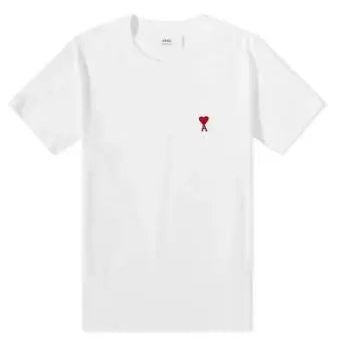 Ami Paris Ami De Coeur T-Shirt White Hypelusitana