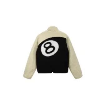 Stussy 8 Ball Sherpa Reversible Jacket HypeLusitana