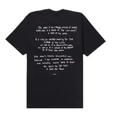 Supreme Corteiz Rules The World Tee Black HypeLusitana