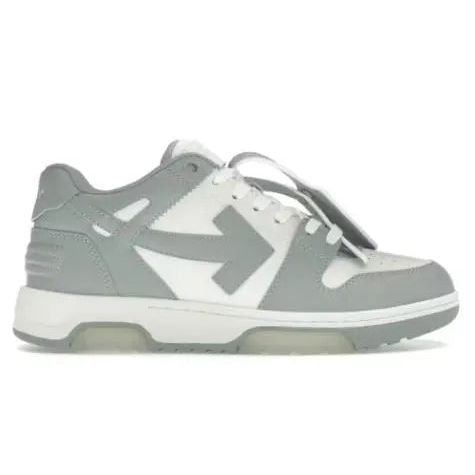 OFF-WHITE Out Of Office OOO Low Tops White Grey Hypelusitana