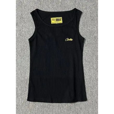 Corteiz Tank Top Black and White Hypelusitana