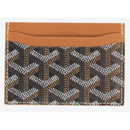 Goyard Card Holder Black/Brown