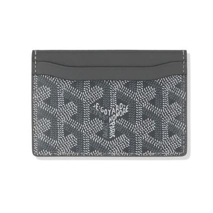 Goyard Card Holder Green Gray