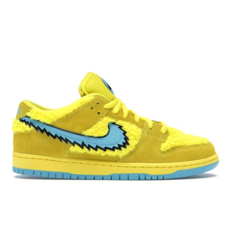 Nike SB Dunk Low Grateful Dead Bears Opti Yellow