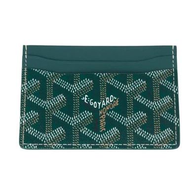 Goyard Card Holder Green
