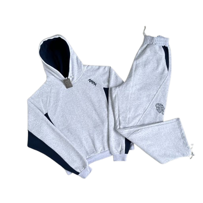 Mertra Bigstep Tracksuit White/Navy Blue