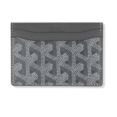 Goyard Card Holder Green Gray