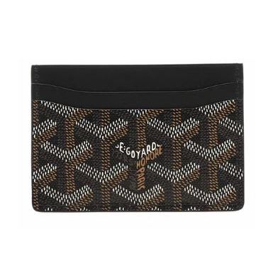 Goyard Card Holder Black