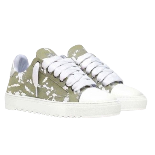 NUMERIŚ Washed Green and White