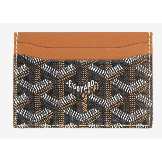 Goyard Card Holder Black/Brown
