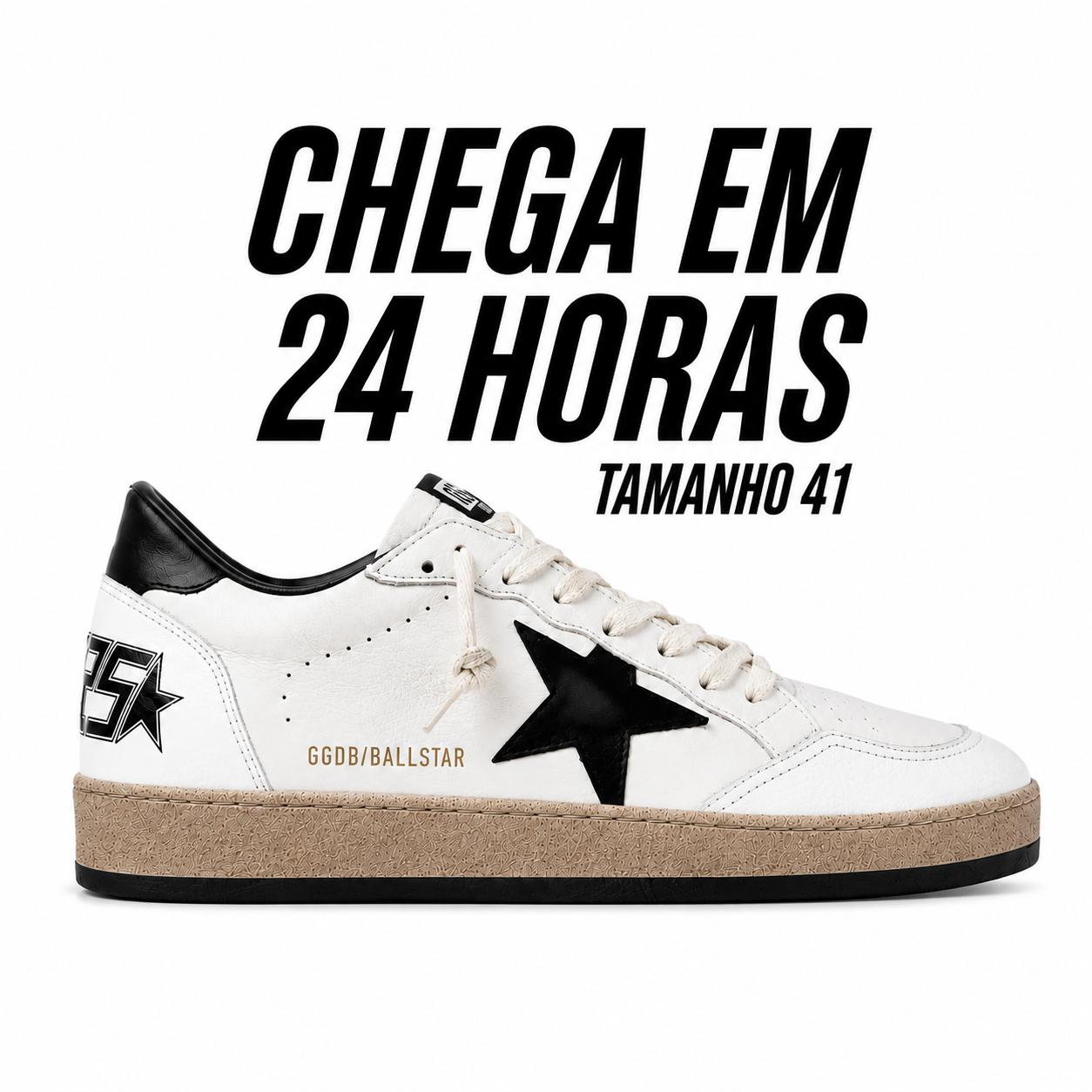 Golden Goose Ball Star Black