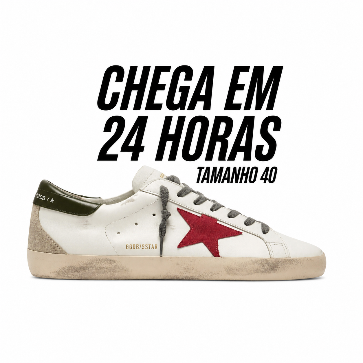 Golden Goose Super Star Red Suede
