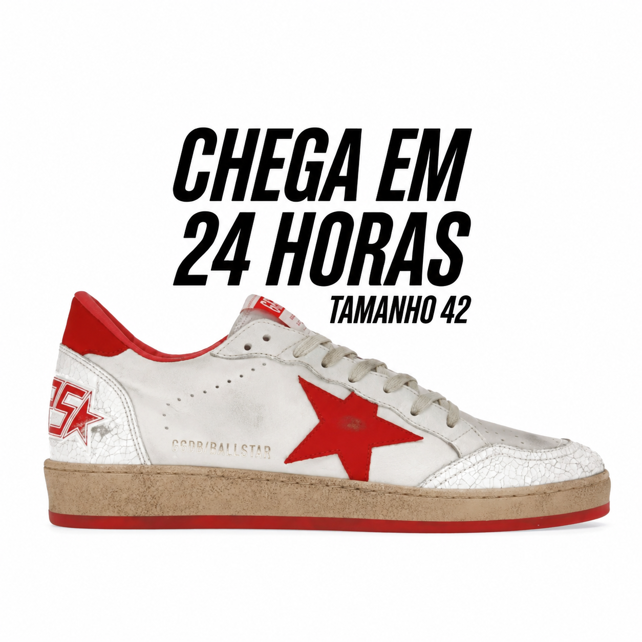 Golden Goose Ball Star Red