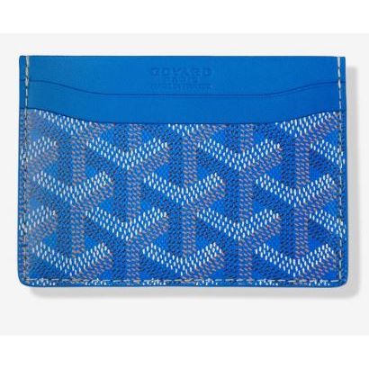 Goyard Card Holder Blue