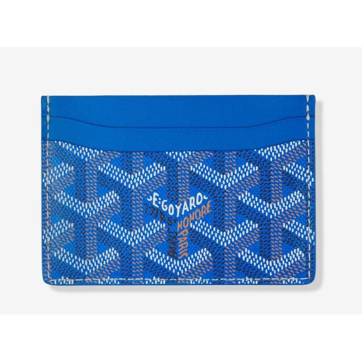 Goyard Card Holder Blue