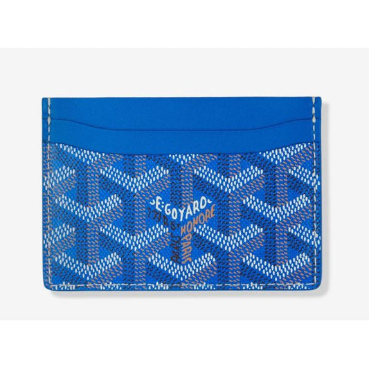 Goyard Card Holder Blue