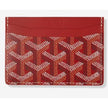 Goyard Card Holder Red