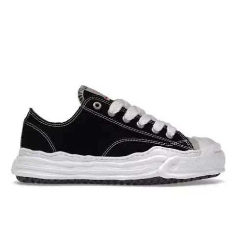Maison Mihara Yasuhiro Hank OG Sole Canvas Low Black Hypelusitana