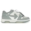 OFF-WHITE Out Of Office OOO Low Tops White Grey