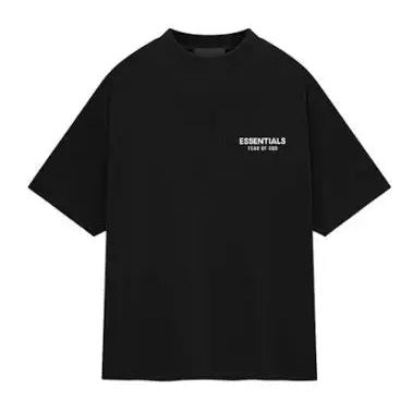 Fear of God Essentials Jersey Crewneck T-Shirt Black Hypelusitana