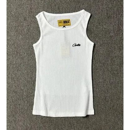 Corteiz Tank Top Black and White Hypelusitana