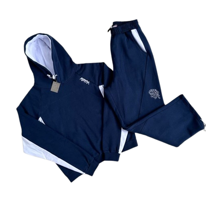 Chándal Mertra Bigstep (Azul marino / Blanco)