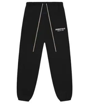 Fear of God Essentials Fleece Essential Sweatpant Black Hypelusitana