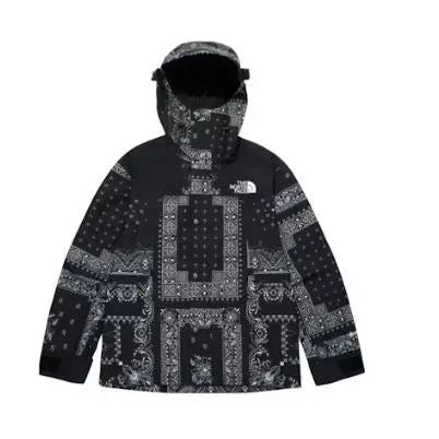 The North Face Novelty GTX Paisley Mountain Jacket Black - Hypelusitana