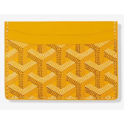 Goyard Card Holder Yellow