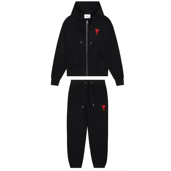 Ami Black Tracksuit Hypelusitana