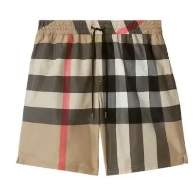 Burberry Check Drawcord Swim Shorts Archive Beige Hypelusitana