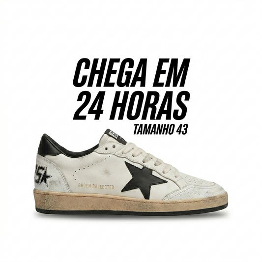 Golden Goose Ball Star Black