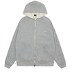 Corteiz HMP Thermal Zip Up Gray Hoodie