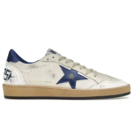Golden Goose Ball-Star Low White Bluette Hypelusitana