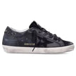 Golden Goose Superstar Black Glitter Heel