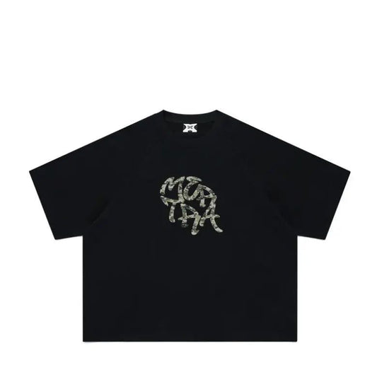 Mertra Black Glitch Tee HypeLusitana