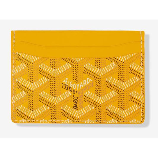 Goyard Card Holder Yellow
