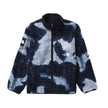 Casaco de lã com estampado de ganga branqueada Supreme The North Face Indigo