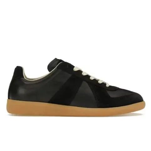 Maison Margiela Replica German Army Trainer (GATs) Black Gum Hypelusitana