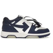 OFF-WHITE Out Of Office OOO Low Tops White Royal Blue