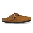 Birkenstock Boston Soft Footbed Suede Mink