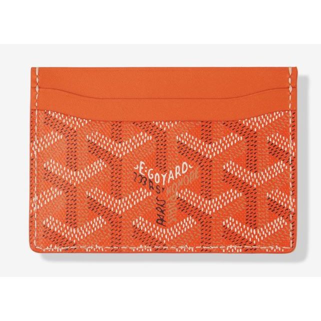 Goyard Card Holder Orange