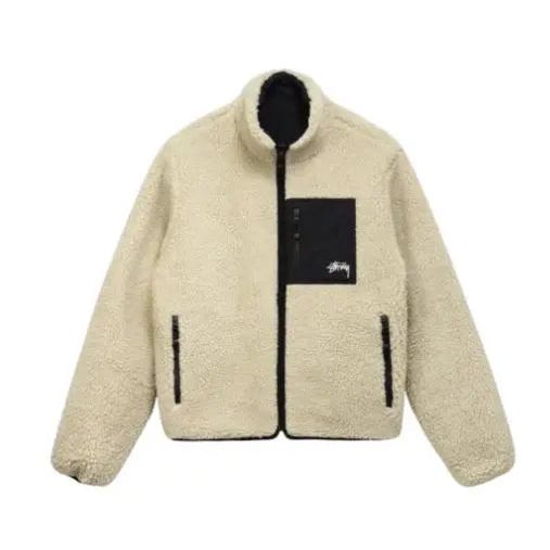 Stussy 8 Ball Sherpa Reversible Jacket HypeLusitana
