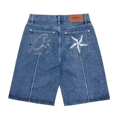 Corteiz C-Star Denim Jorts HypeLusitana