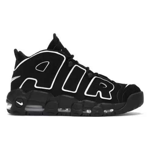 Nike Air More Uptempo Black White HypeLusitana